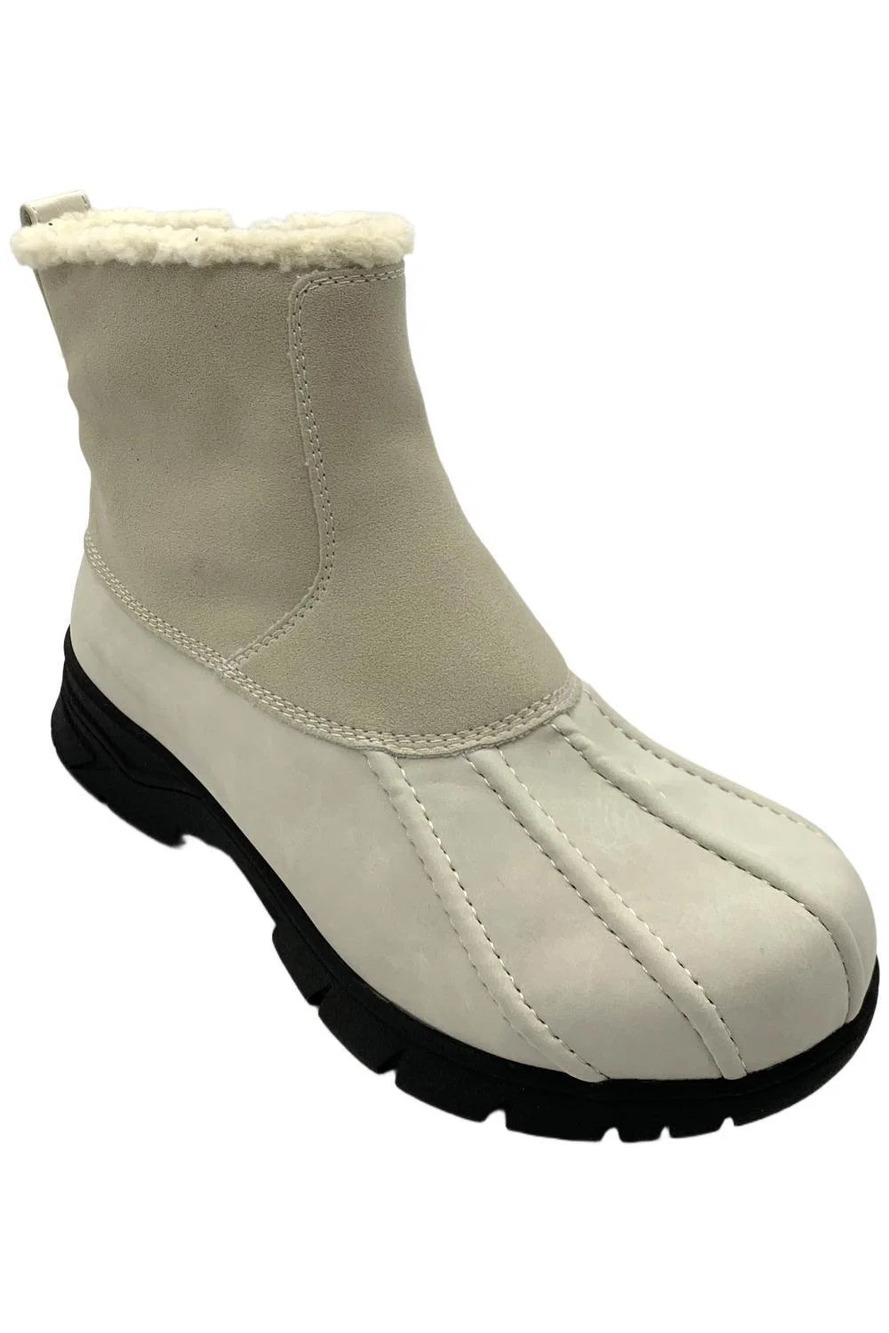 Easy Street Women's Yuka SR Boots Winter White - Wide